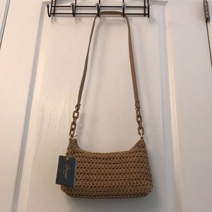 Crossi New York Straw Crossbody